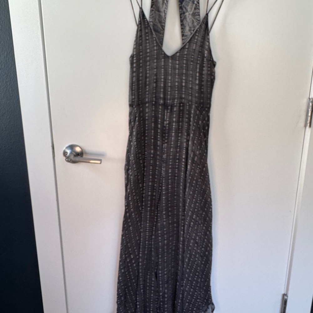 Elegant Black Strappy jumpsuit